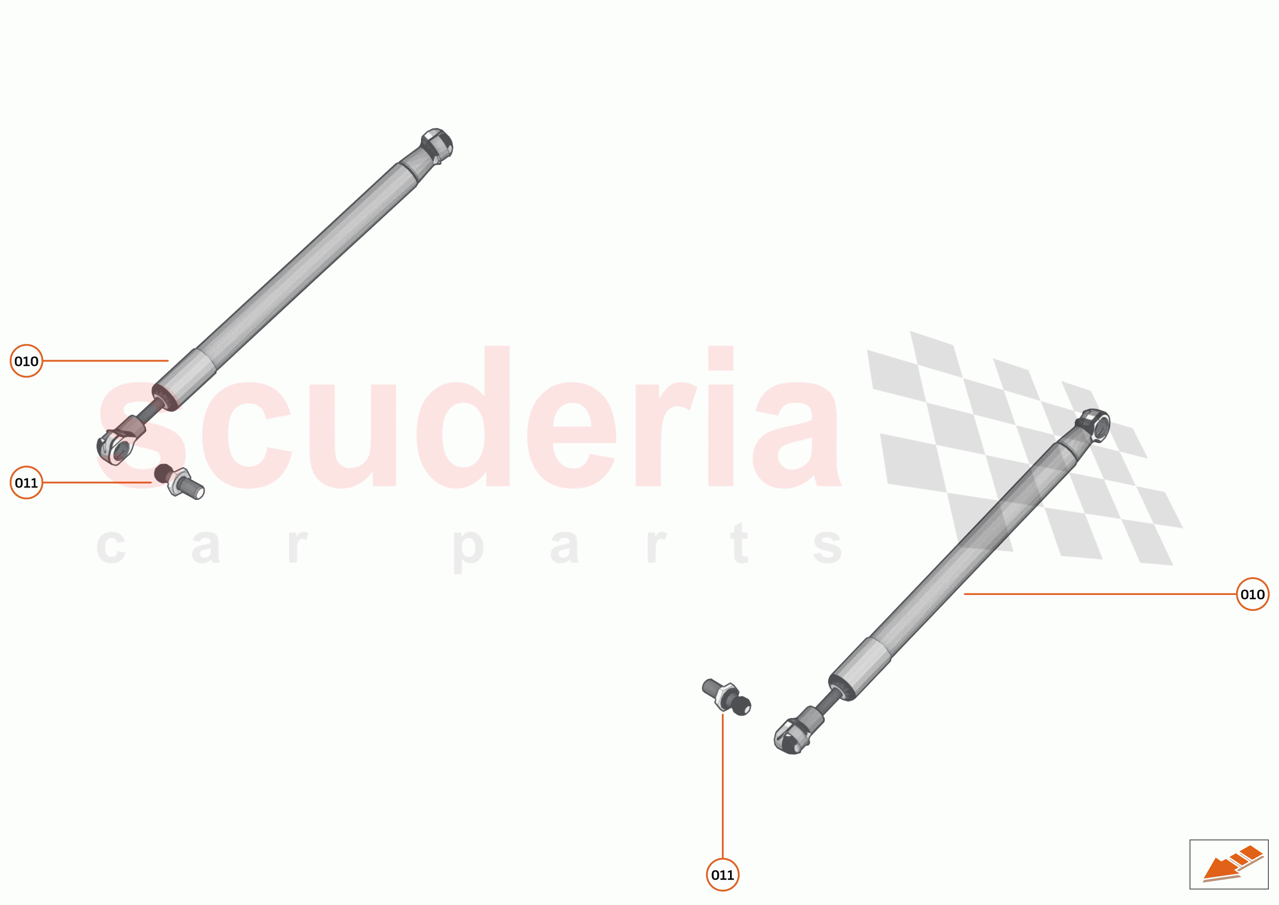 11 - CLOSURES ANCILLARIES - 11.8 - BONNET GAS STRUT of McLaren McLaren Artura