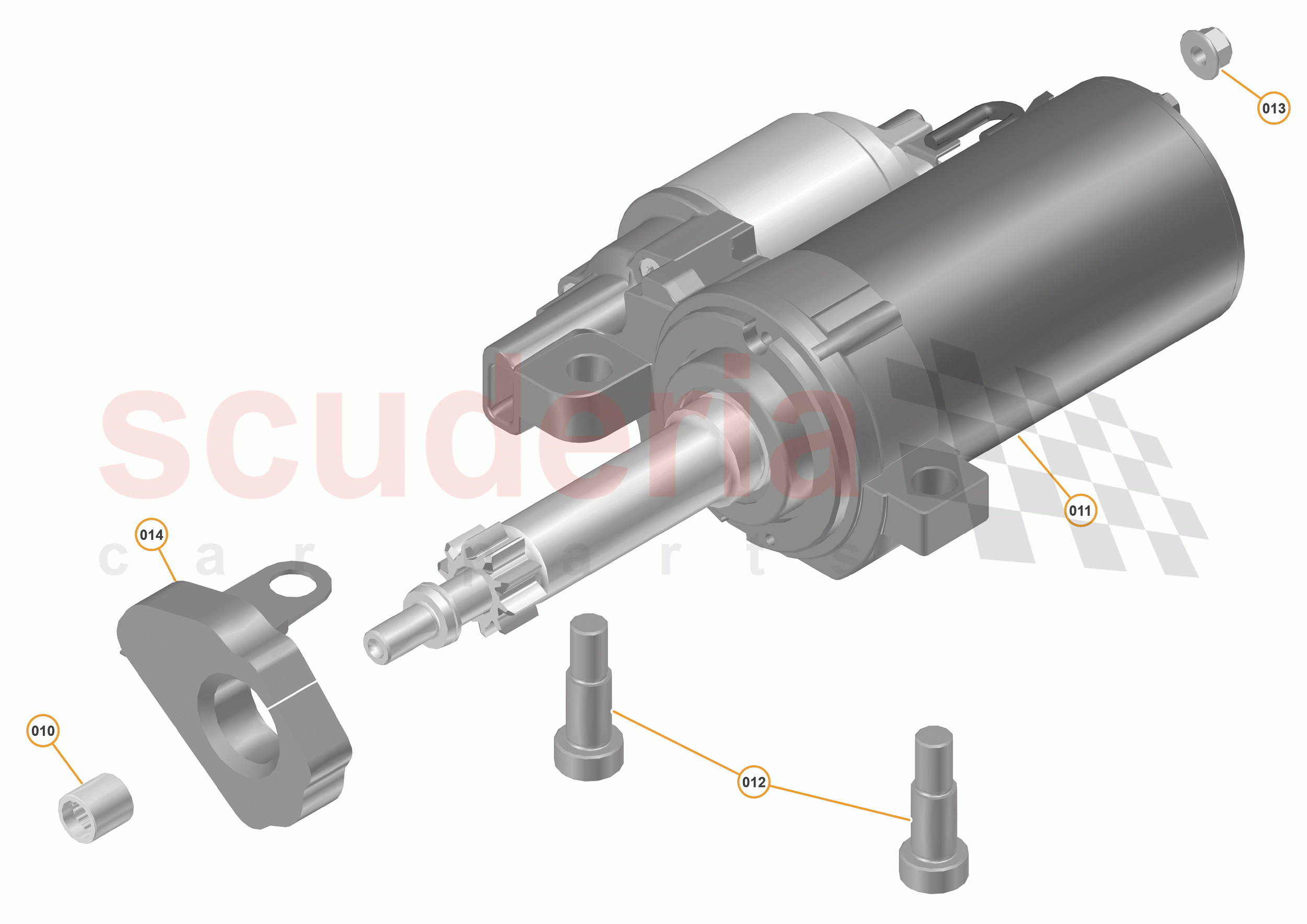 36 - ENGINE ANCILLIARIES - 36.1 - STARTER MOTOR of McLaren McLaren 570GT