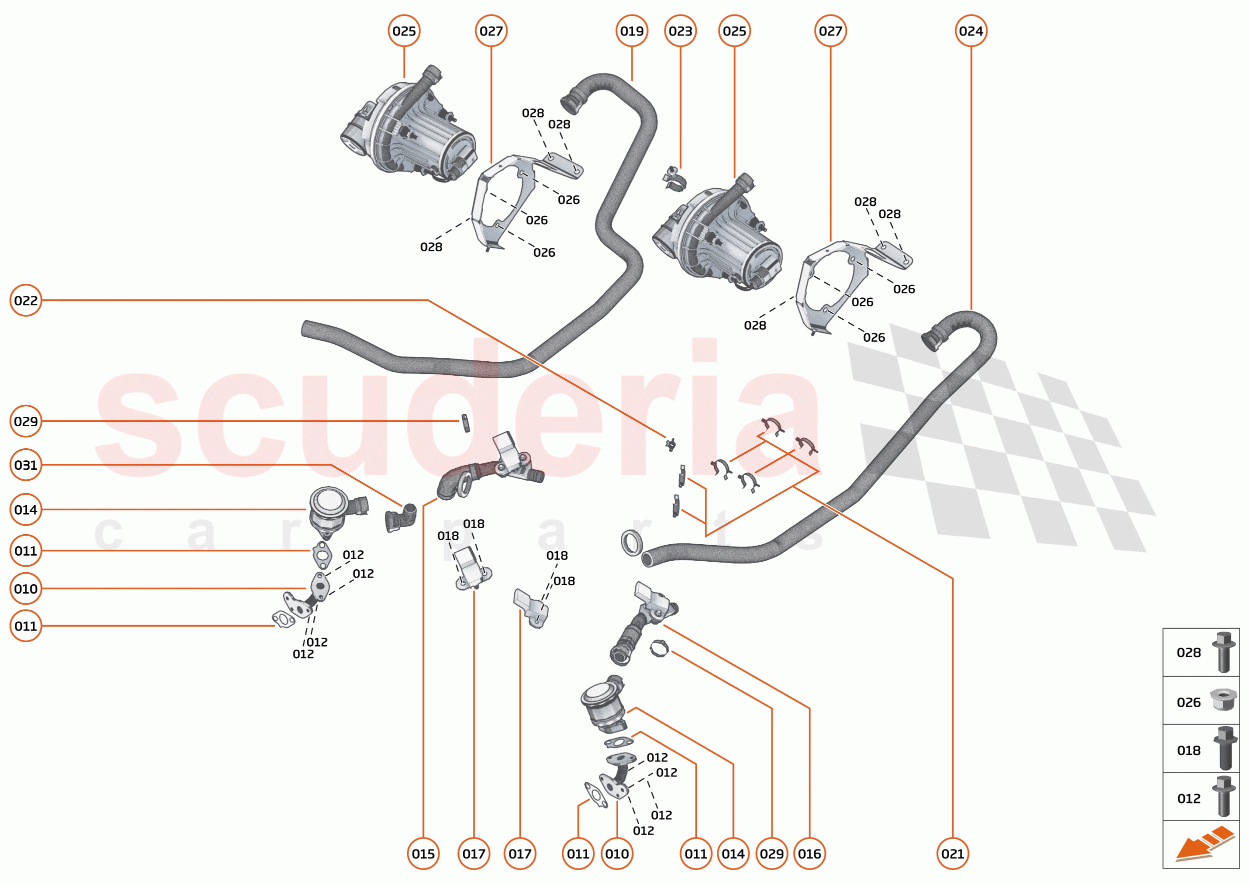 35 - ENGINE - 35.16 - SECONDARY AIR SYSTEM of McLaren McLaren 750S Spider