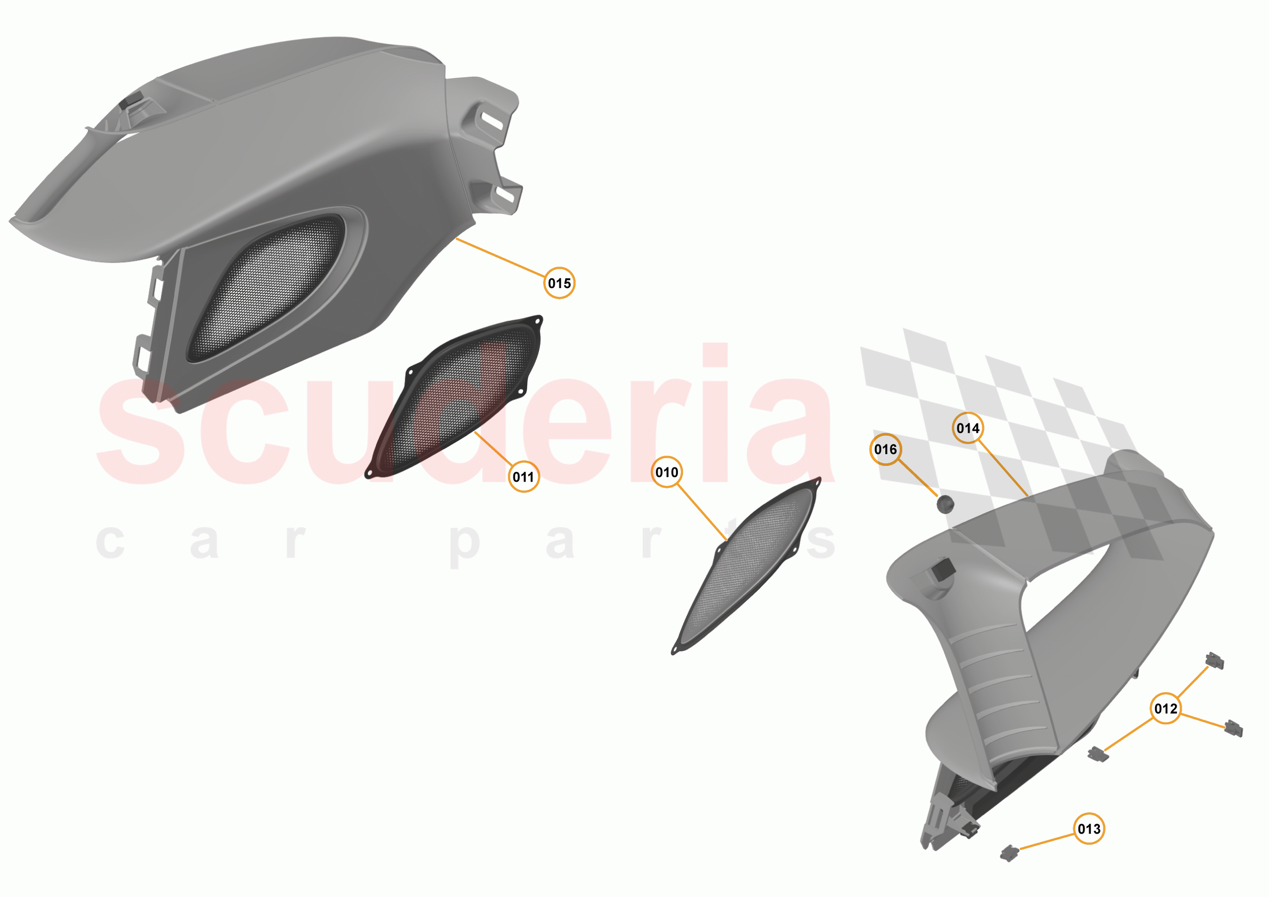 47 - INTERIOR SYSTEMS - 47.24 - LOWER & REAR TRIM - REAR QUARTER TRIM - HIGH-LINE of McLaren McLaren 570S Coupe