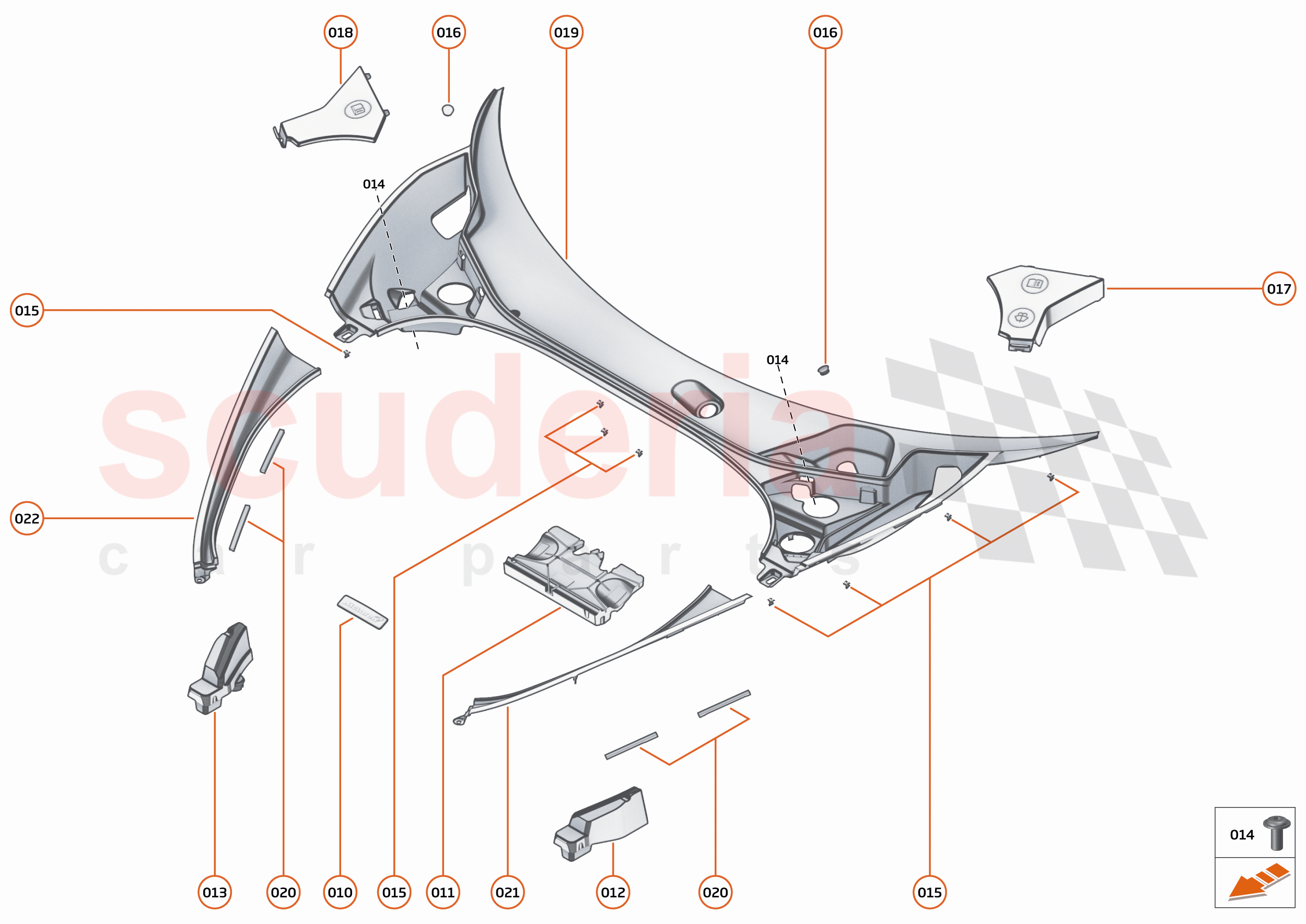 10 - EXTERIOR ORNAMENTATION - 10.2 - FRONT TRIM of McLaren McLaren 600LT Spider