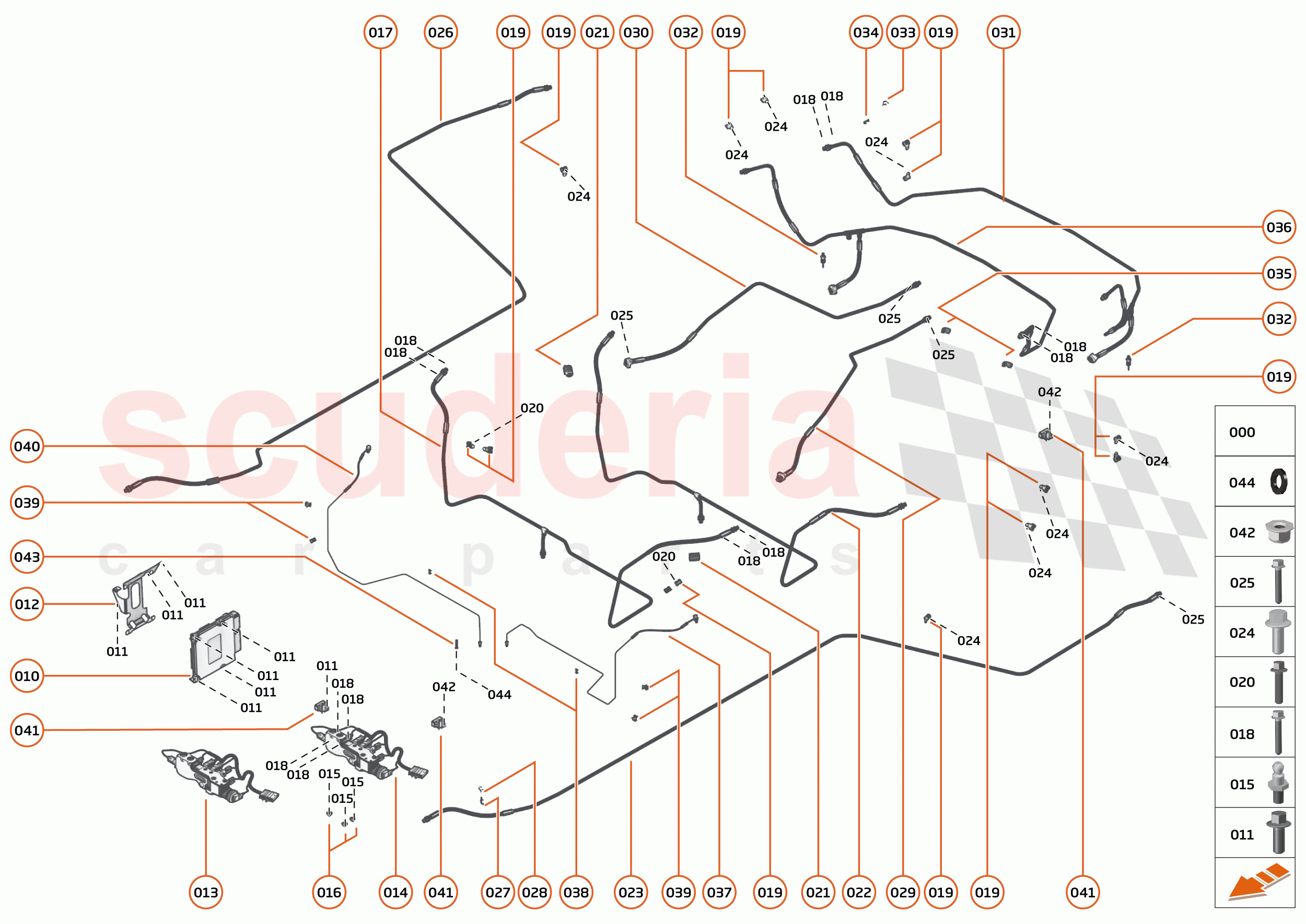 19 - SUSPENSION - SYSTEMS - 19.1 - SUSPENSION FLUID SYSTEMS of McLaren McLaren 720S Spider