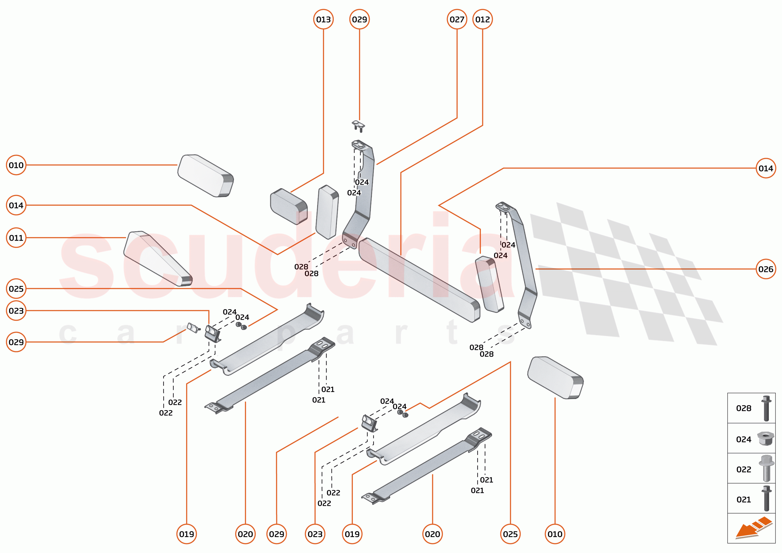 27 - FUEL TANK - 27.2 - FUEL TANK RETENTION of McLaren McLaren 720S Spider