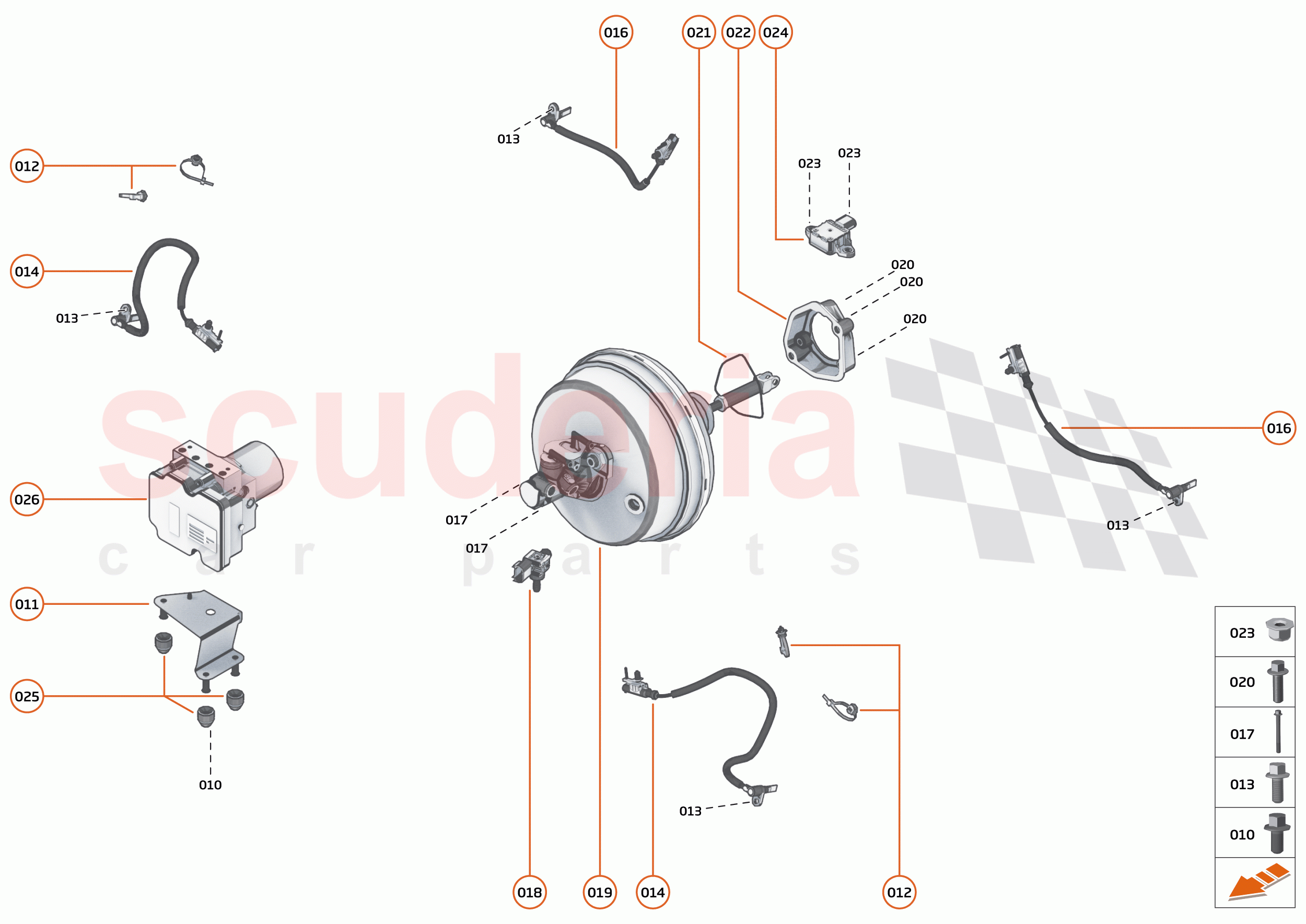 25 - BRAKES - SYSTEMS - 25.2 - BRAKE BOOST SYSTEM of McLaren McLaren 600LT Spider