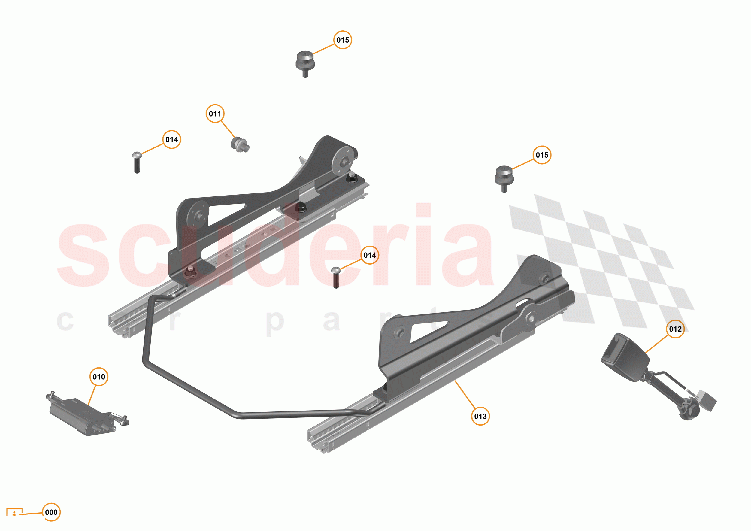 30 - N3 - SEAT ASSEMBLY - 30.3 - 01 - SEAT ASSEMBLY - SPORT SEAT - MISC of McLaren McLaren 675LT Coupe