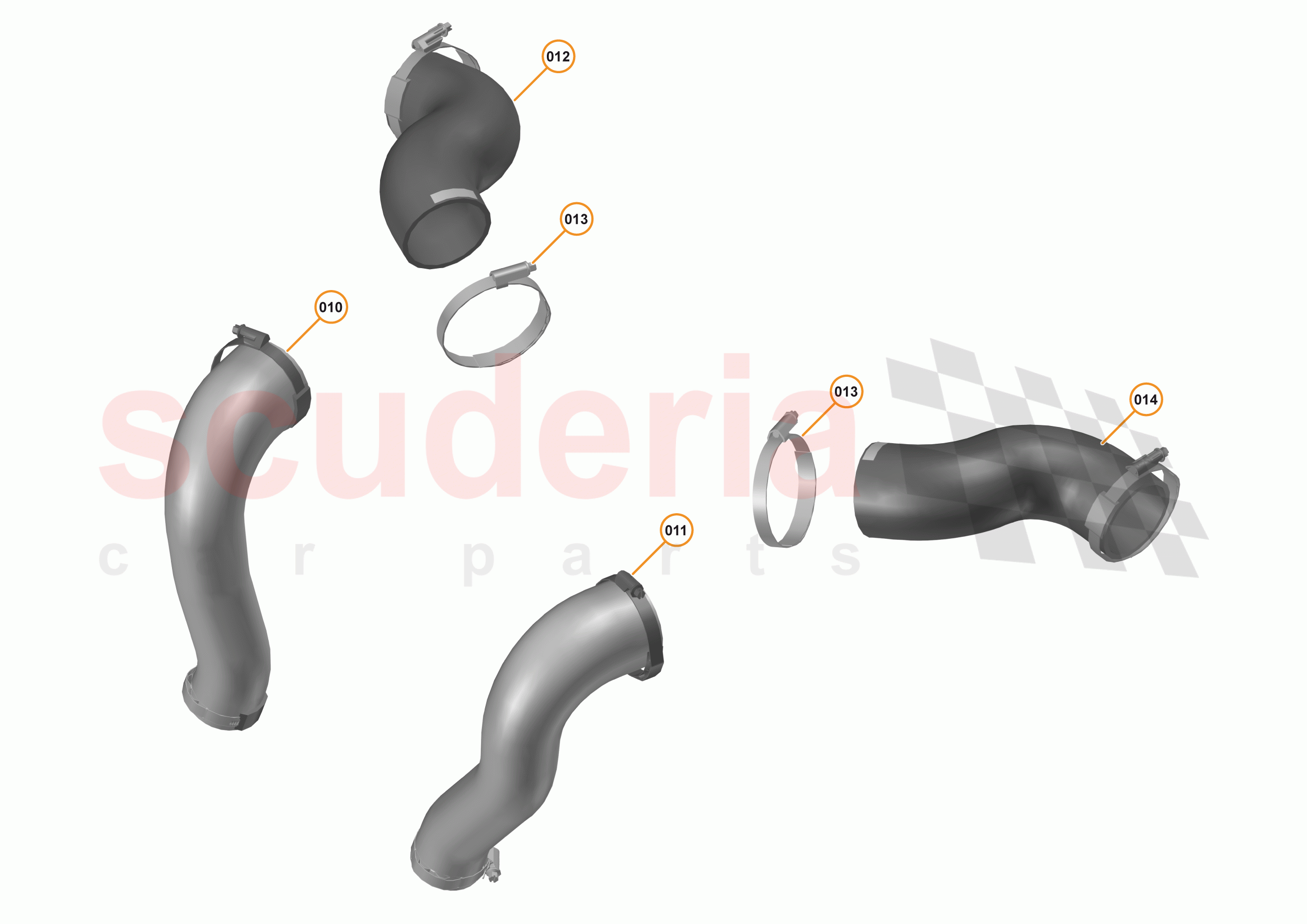 35 - ENGINE AIR SYSTEMS - 35.5 - AIR INTAKE HIGH PRESSURE SYSTEM of McLaren McLaren 720S Coupe