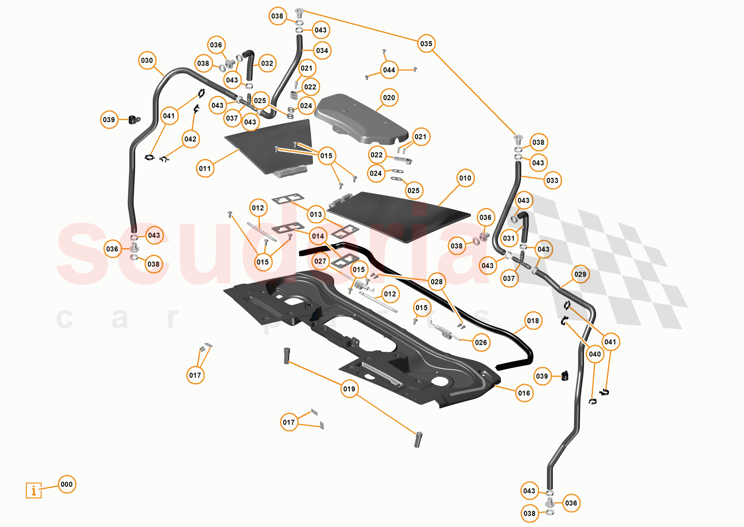 8 - EXTERIOR ORNAMENTATION - 8.2 - FILLER BOWLS AND COVERS of McLaren McLaren P1 Coupe