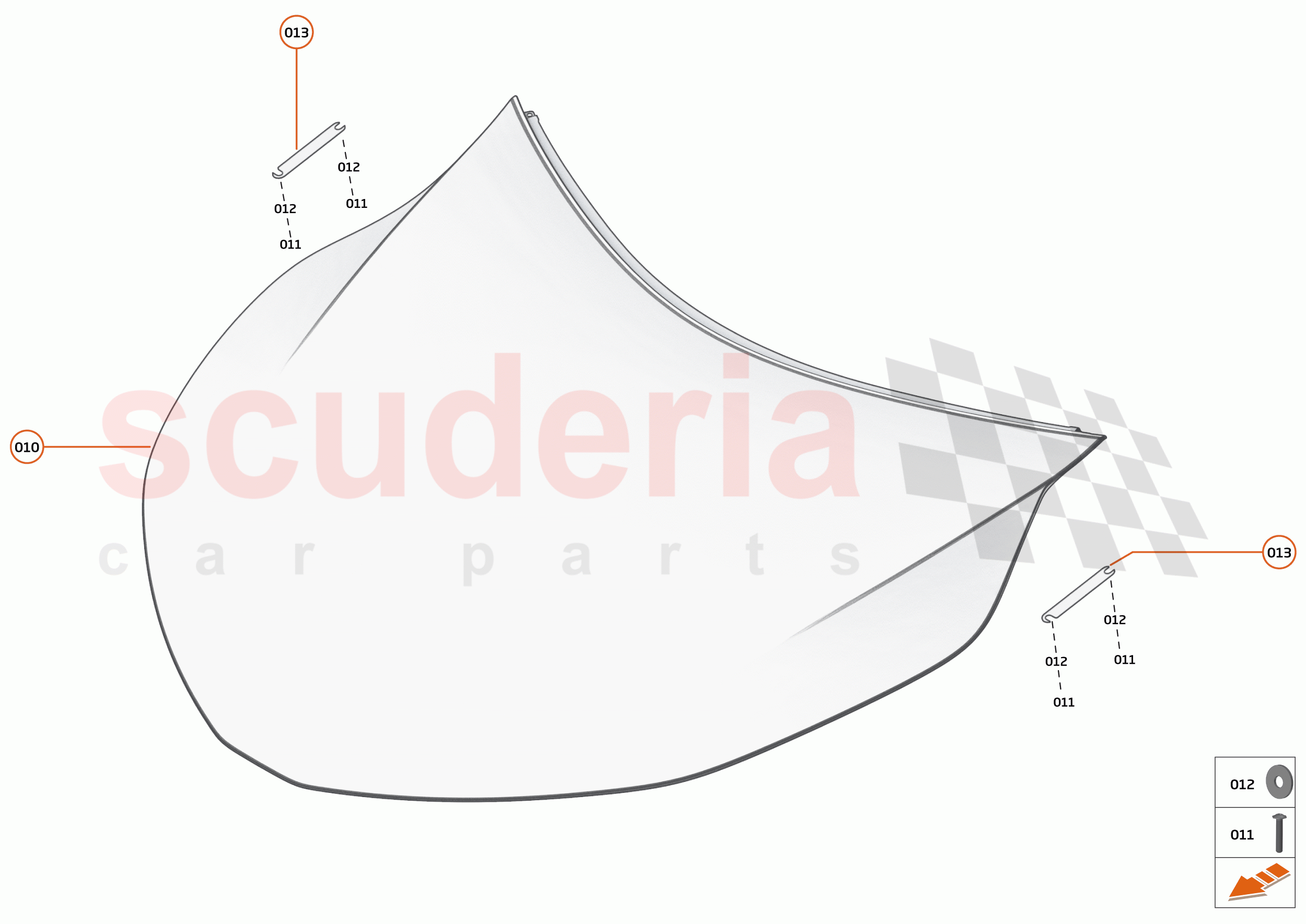 7 - CLOSURES - 7.1 - BONNET STRUCTURE of McLaren McLaren Speedtail