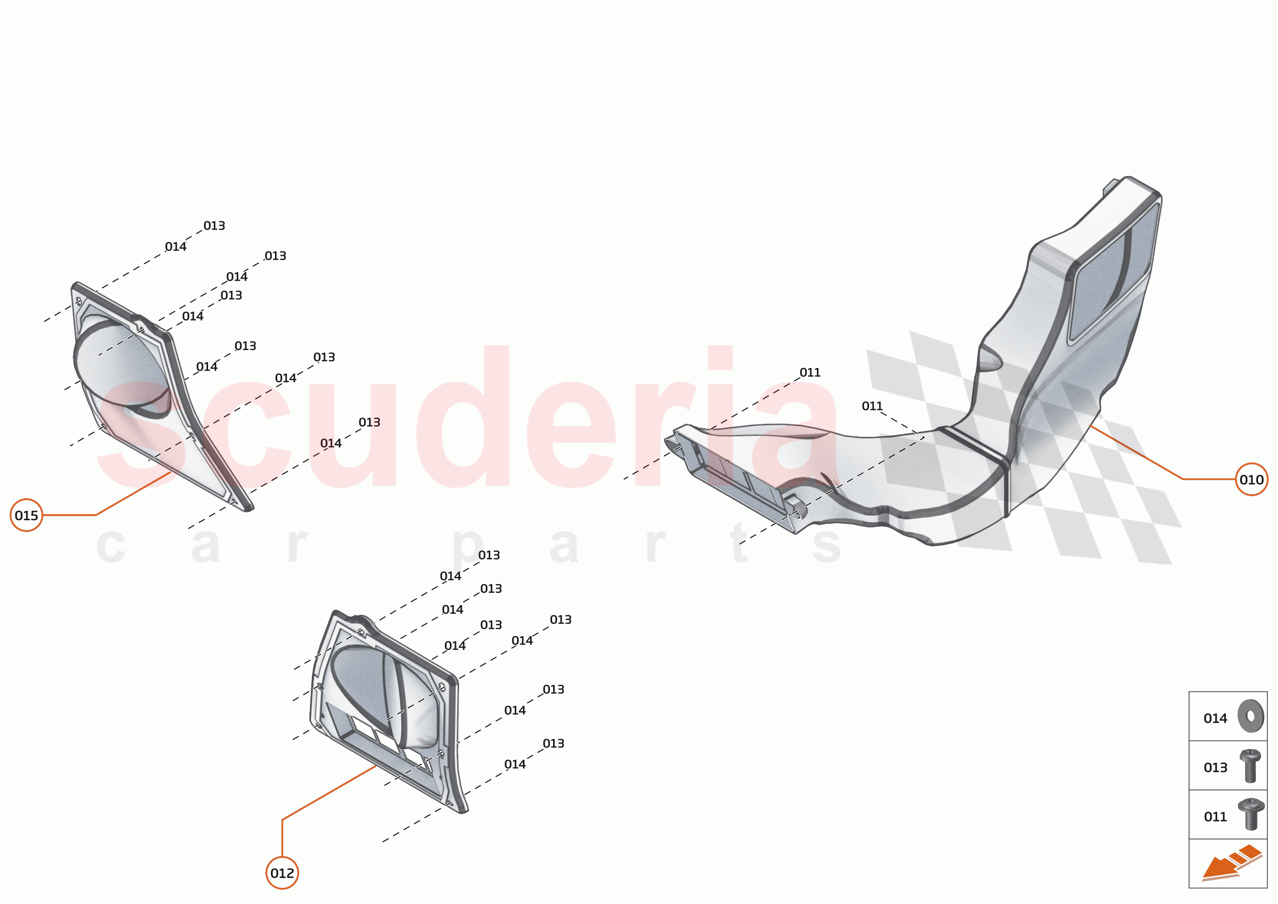 15 - DUCTS, VENTS AND FLOORS - 15.2 - REAR DUCTS AND VENTS of McLaren McLaren Senna