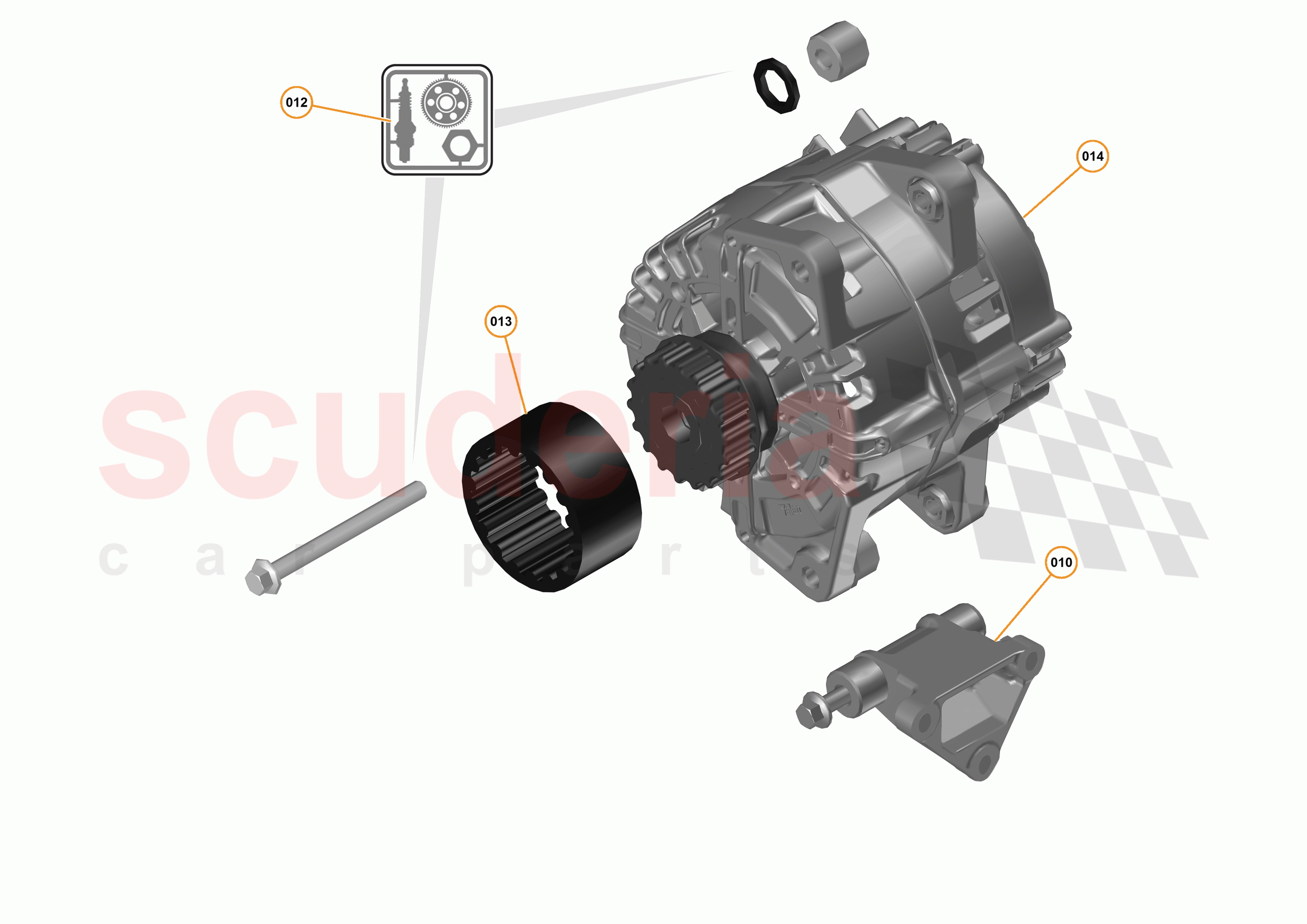 36 - ENGINE ANCILLIARIES - 36.2 - ALTERNATOR of McLaren McLaren 540C Coupe