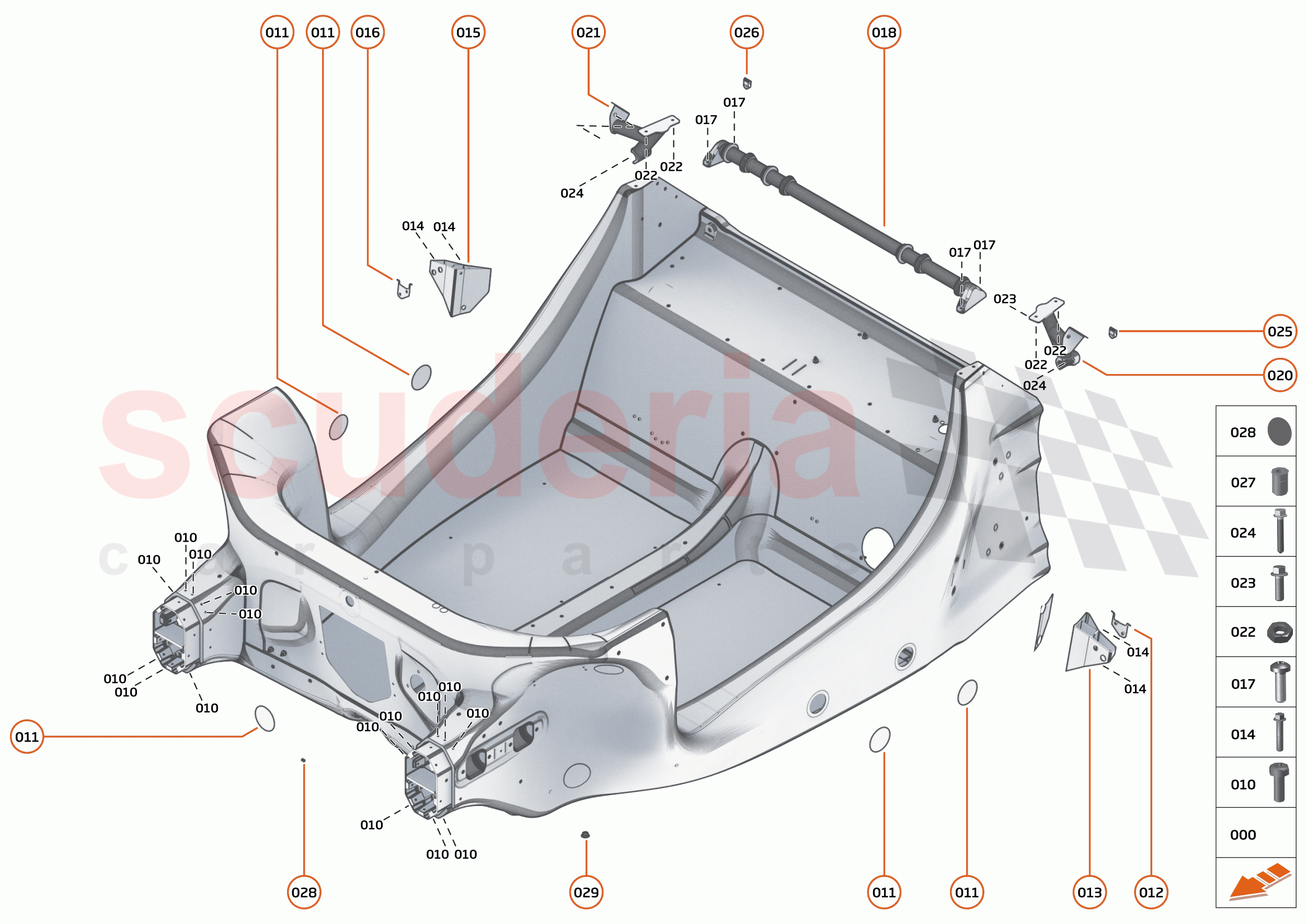 2 - MID STRUCTURES - 2.1 - MONOCOQUE of McLaren McLaren Artura