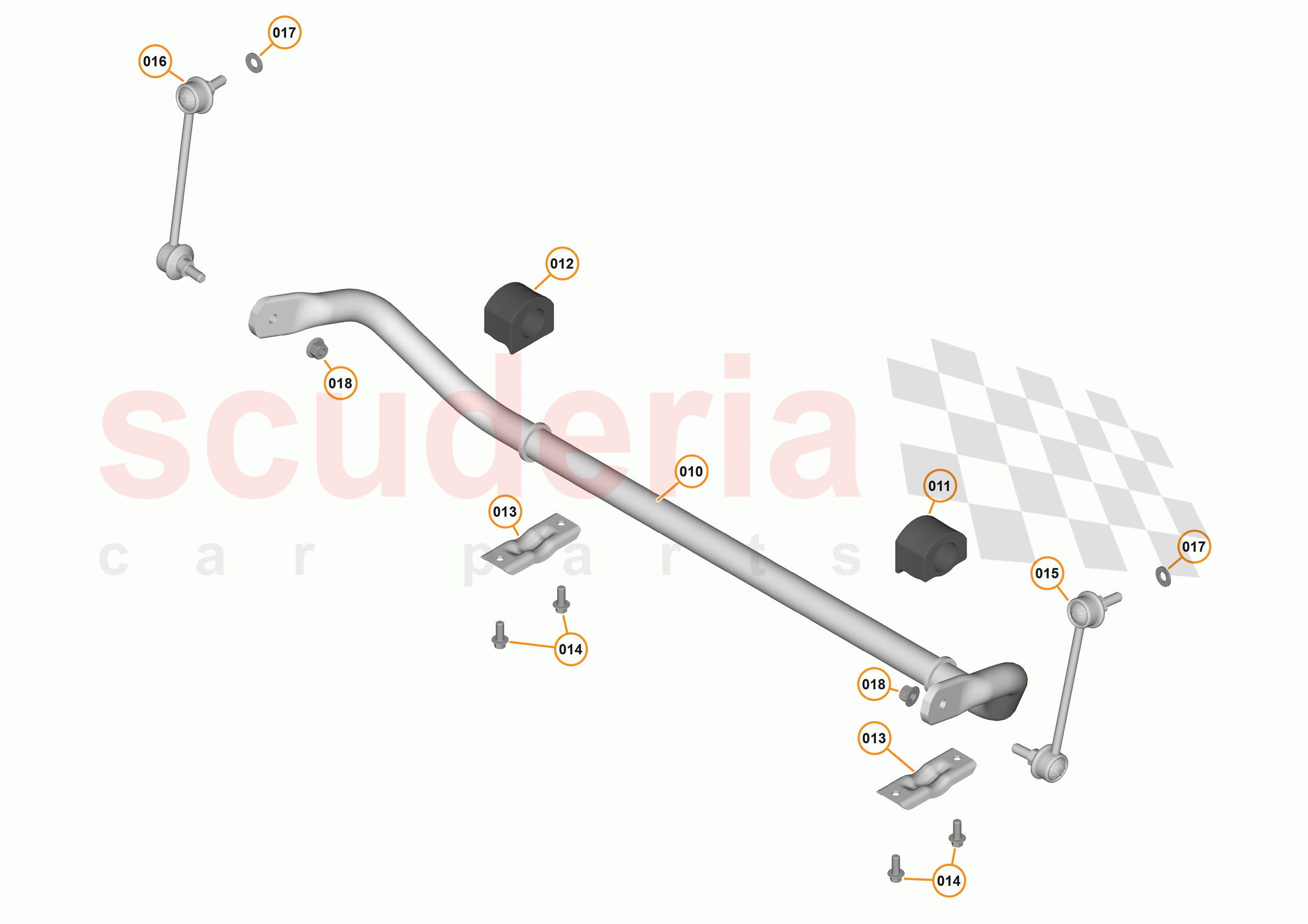 17 - SUSPENSION - REAR - 17.4 - ROAD SPRINGS REAR of McLaren McLaren 570S Coupe