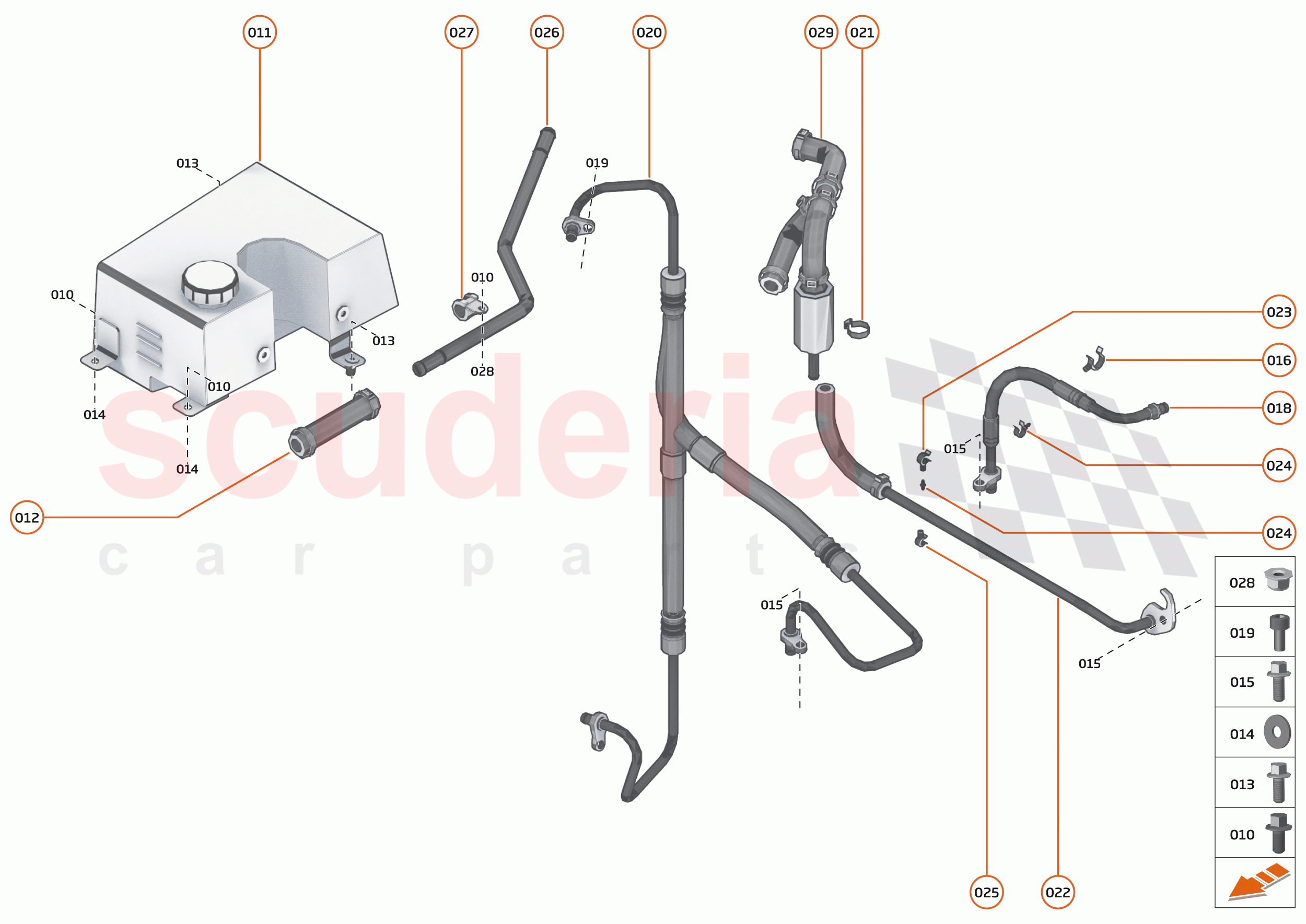 20 - STEERING - 20.1 - STEERING FLUID SYSTEM of McLaren McLaren Senna