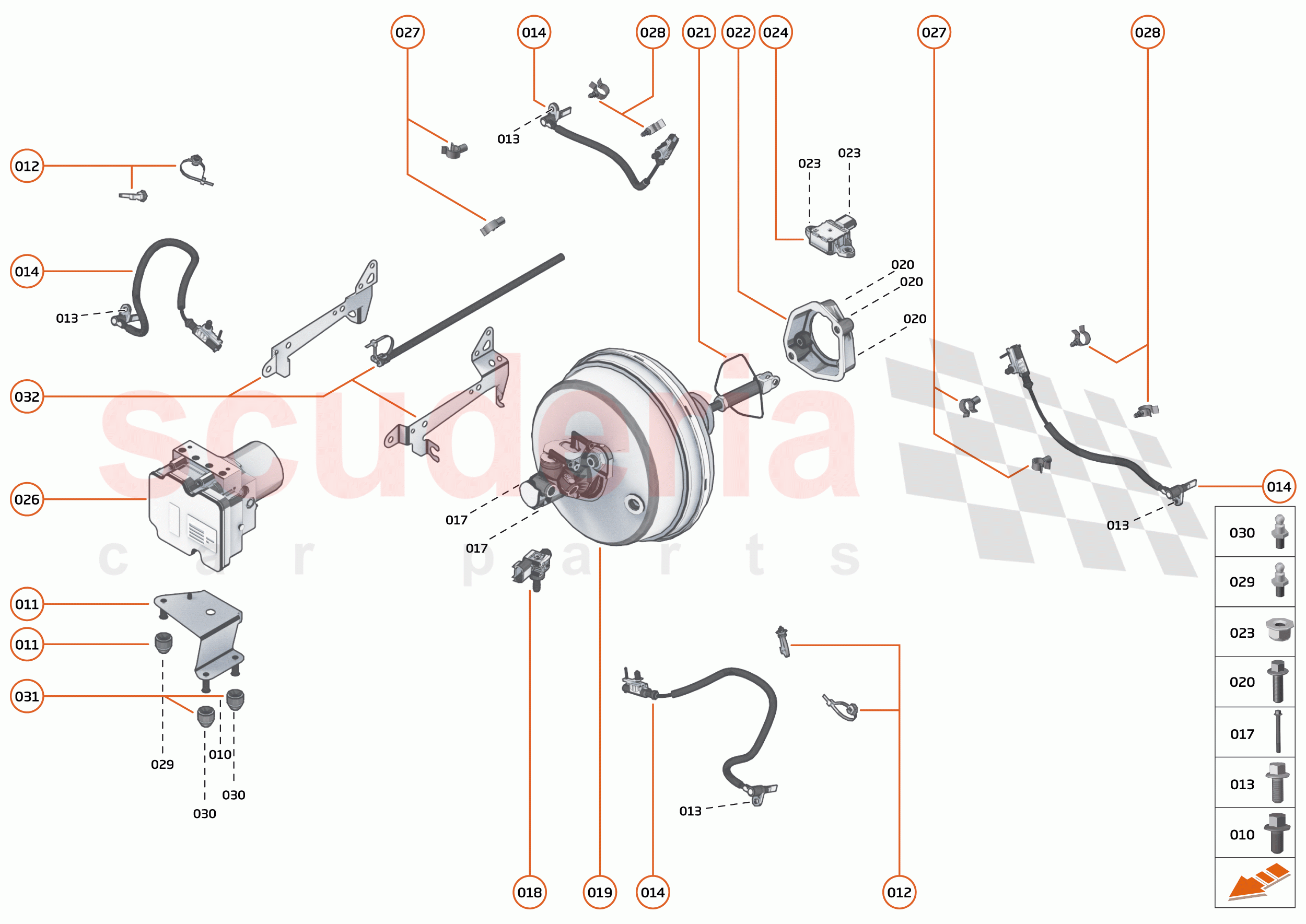 25 - BRAKES - SYSTEMS - 25.2 - BRAKE BOOST SYSTEM of McLaren McLaren 750S Coupe