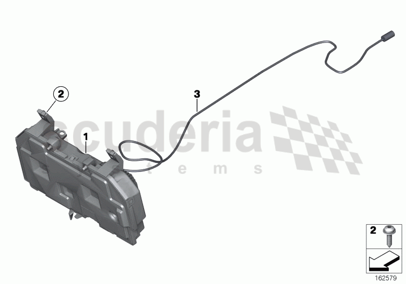 MMI unit, front of Rolls Royce Rolls Royce Phantom