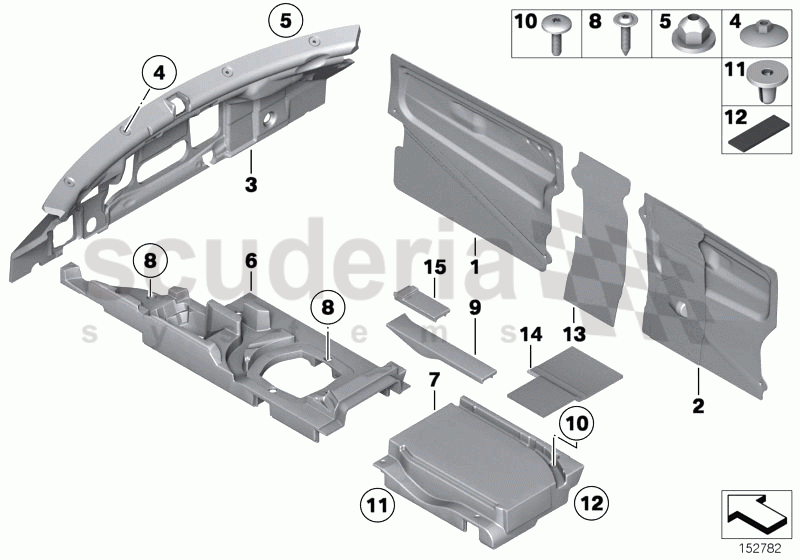 Sound insulation, inner of Rolls Royce Rolls Royce Phantom Extended Wheelbase