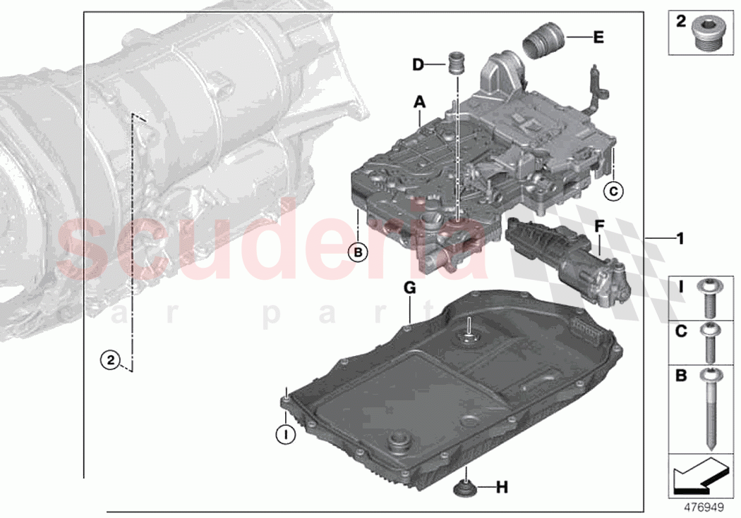 GA8HP95Z mechatronics of Rolls Royce Rolls Royce Cullinan RR31(2017-2023)