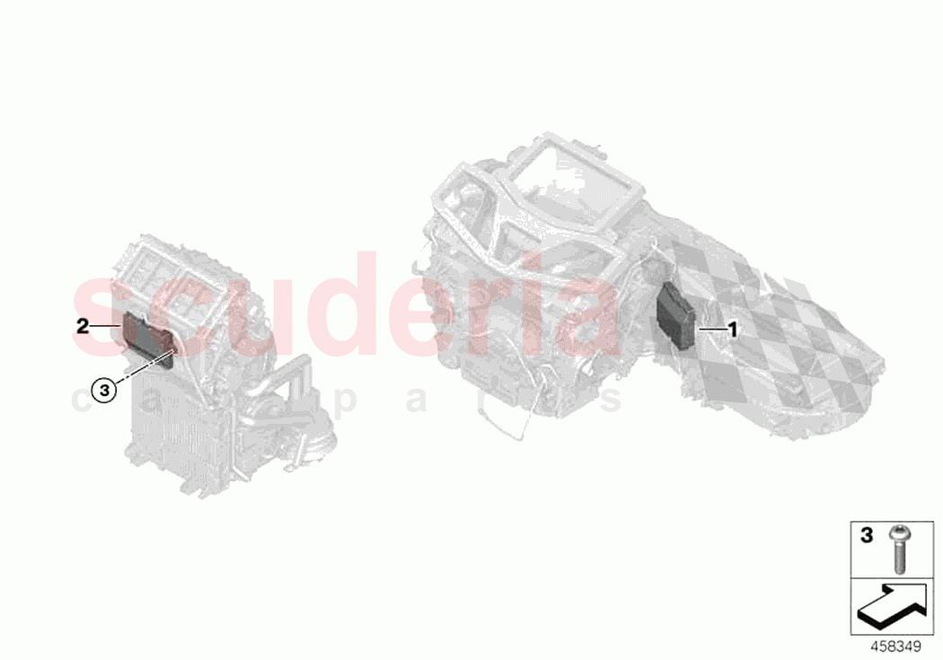 Control unit air conditioning sys of Rolls Royce Rolls Royce Cullinan RR31(2017-2023)