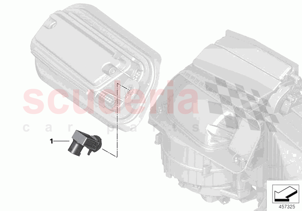 Sensor f AUC of Rolls Royce Rolls Royce Cullinan RR31(2017-2023)