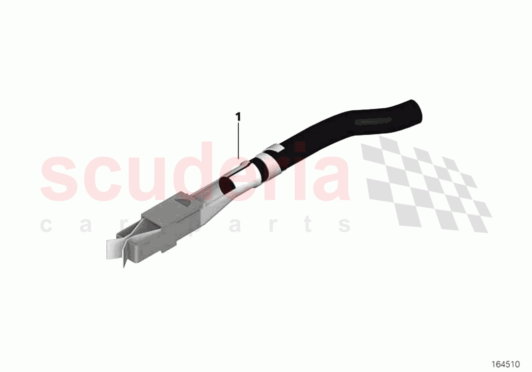 Contact system flat spr contact MDK4 2 8 of Rolls Royce Rolls Royce Cullinan RR31(2017-2023)