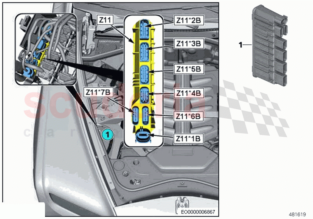 Integrated supply module of Rolls Royce Rolls Royce Cullinan RR31(2017-2023)