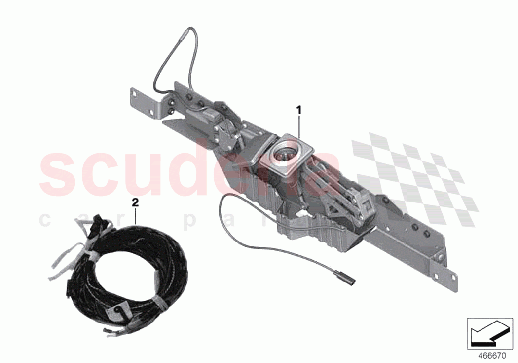 Exterior trim SoE Mechanism of Rolls Royce Rolls Royce Dawn RR6(2017-2023)
