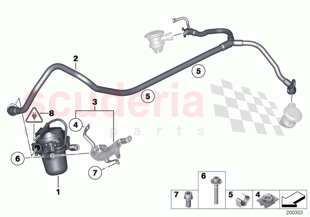 Emission control air pump of Rolls Royce Rolls Royce Dawn RR6(2017-2023)