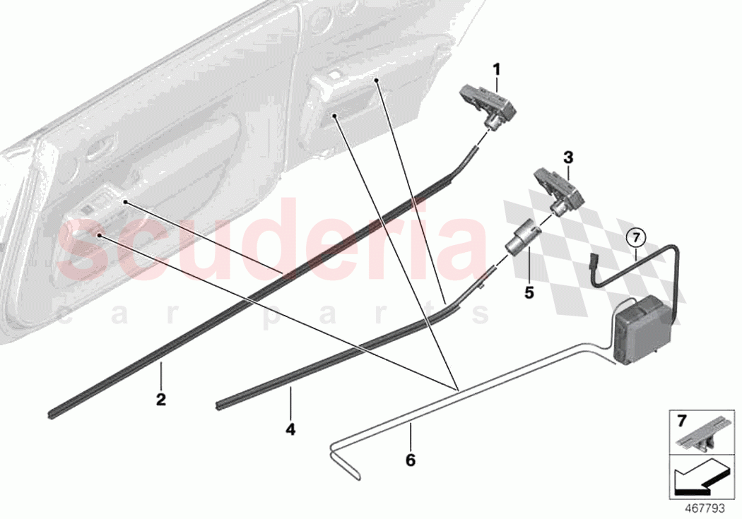 LED module optical fibre of Rolls Royce Rolls Royce Dawn RR6(2017-2023)