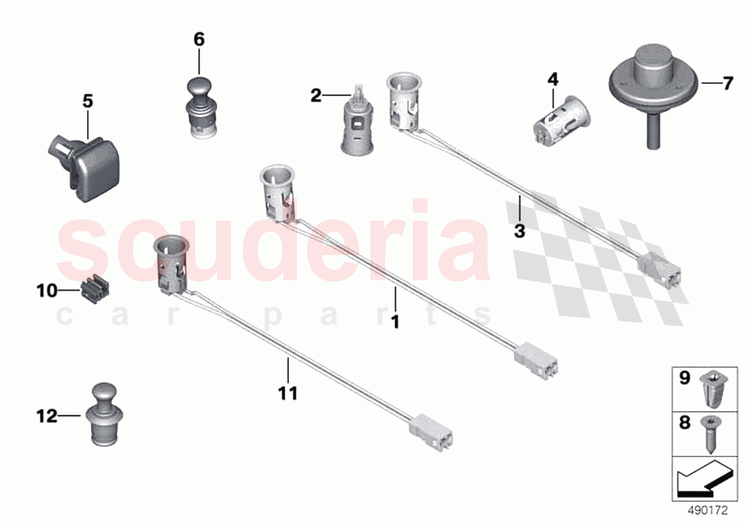 Cigarette lighter sockets of Rolls Royce Rolls Royce Dawn RR6(2017-2023)