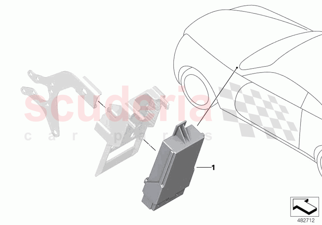 Control units heat comfort pack of Rolls Royce Rolls Royce Ghost Extended RR22(2019-2023)