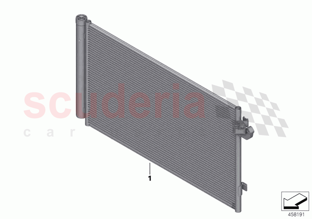 Condenser air conditioning of Rolls Royce Rolls Royce Ghost RR21(2019-2023)