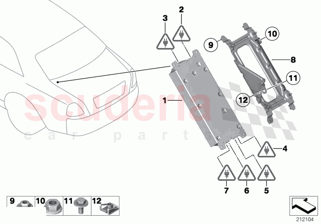Single parts SA 633 trunk of Rolls Royce Rolls Royce Ghost RR4(2017-2019)