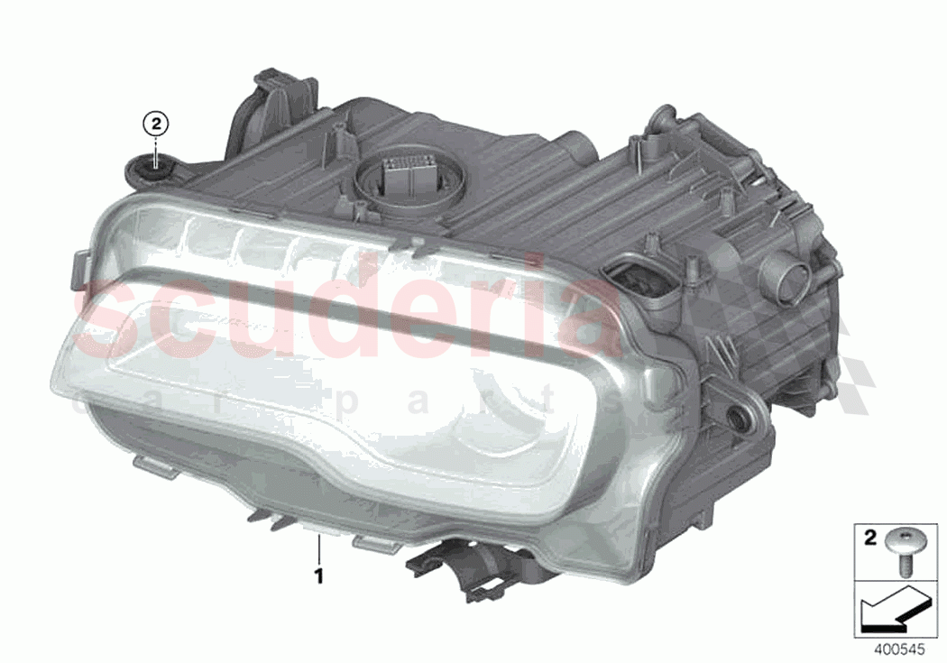 Headlight of Rolls Royce Rolls Royce Ghost RR4(2017-2019)