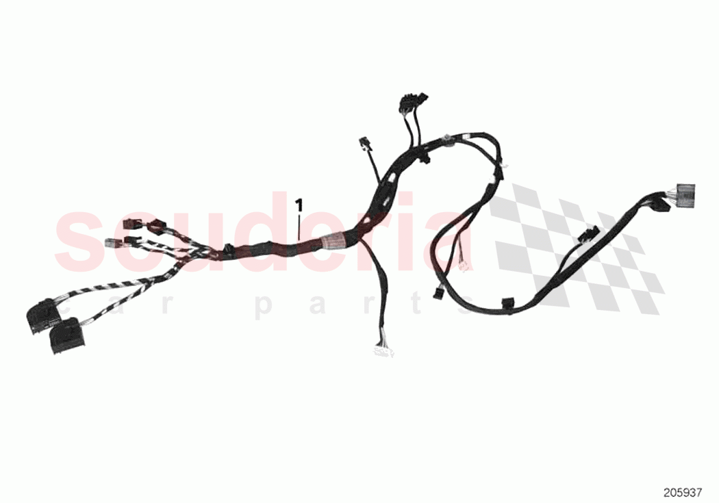 Rear seat wiring set of Rolls Royce Rolls Royce Ghost RR4(2017-2019)