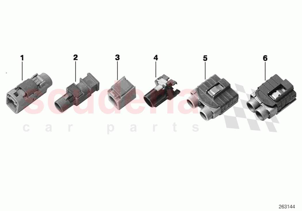 Repair parts coaxial cable housing of Rolls Royce Rolls Royce Ghost RR4(2017-2019)