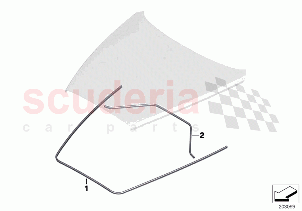 Bonnet seals of Rolls Royce Rolls Royce Phantom Extended RR12(2017-2023)