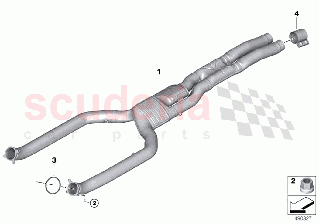 Repl of petrol part filter w fr pipe of Rolls Royce Rolls Royce Phantom Extended RR12(2017-2023)