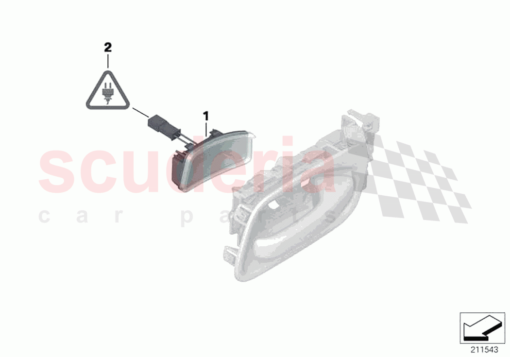 Door handle illumination of Rolls Royce Rolls Royce Phantom Extended RR12(2017-2023)