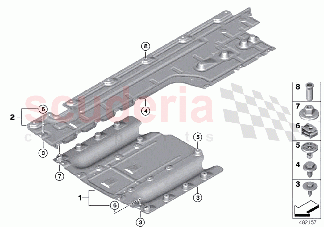 Underfloor coating of Rolls Royce Rolls Royce Phantom Extended RR12(2017-2023)