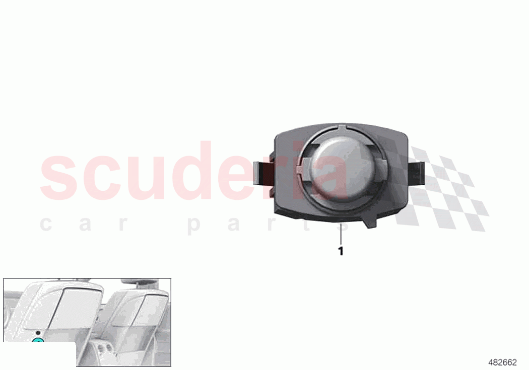 Switch picknick table of Rolls Royce Rolls Royce Phantom RR11(2017-2023)