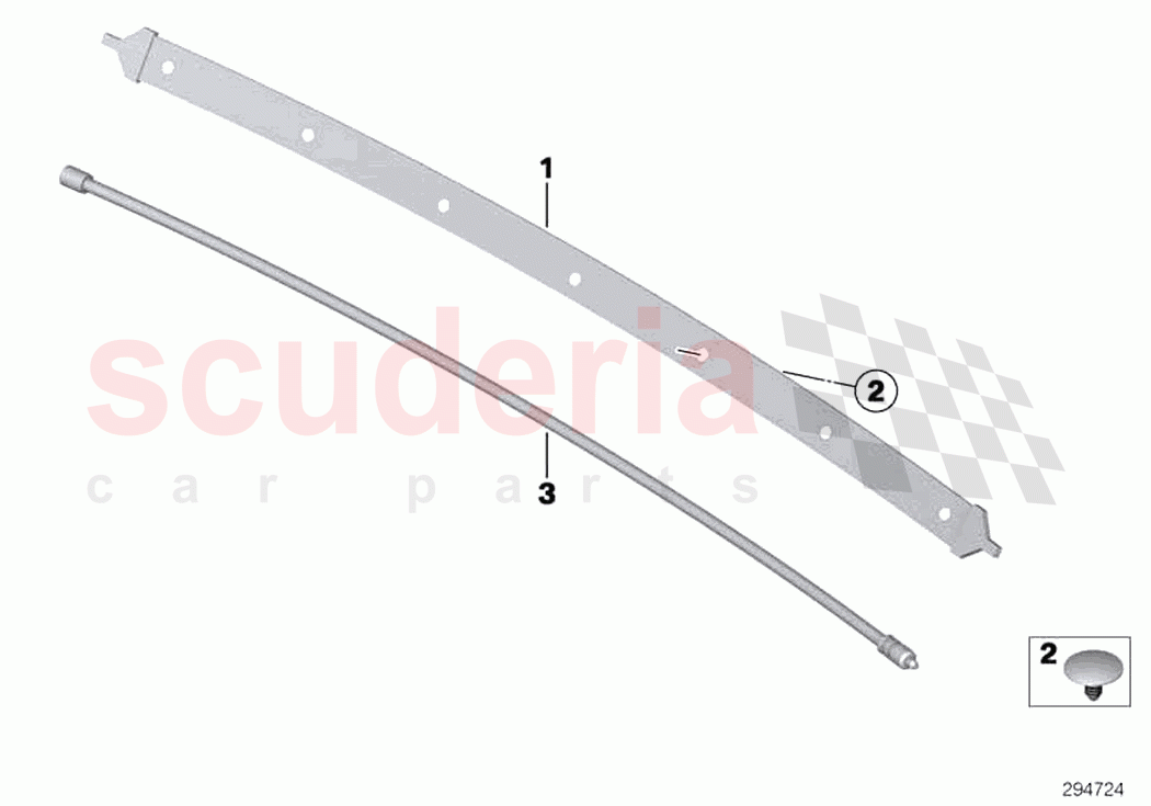 Sensor lead Smart Opener of Rolls Royce Rolls Royce Wraith RR5(2017-2023)