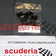 Clip Spring M6 U Type 1.5-4.0 Black (Pack of 10) for 