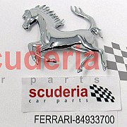 PRANCING HORSE BADGE CHROME for 