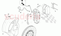 ENSEMBLE DE DISQUE DE FREIN AVANT