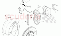 ENSEMBLE DE DISQUE DE FREIN AVANT