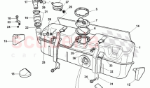RÉSERVOIR de CARBURANT du coupé