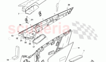GARNITURE DE PORTE LATÉRALE AVANT