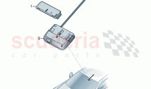 Electric parts for road toll system