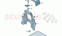 Back seat ISOFIX bracket
