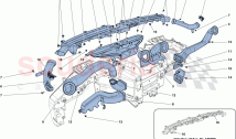 CONDUITS D'AIR TABLEAU DE BORD